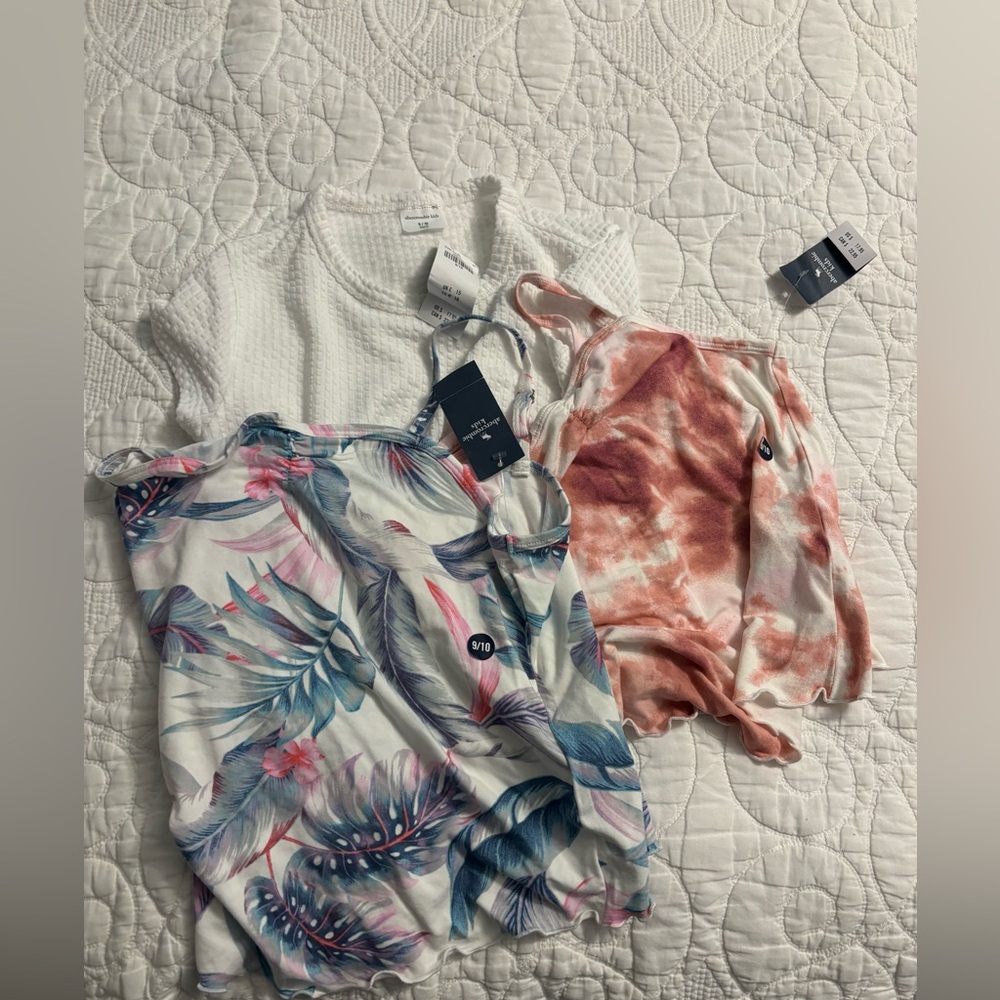 A&F girls tops lot